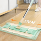 🏆Flat Mop with Stainless Steel Handle with Reusable Washable Mop Cloths
