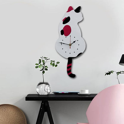 💖Nordic Cat Wagging Tail Wall Clock (✨FREE SHIPPING)