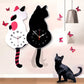 💖Nordic Cat Wagging Tail Wall Clock (✨FREE SHIPPING)