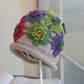 🎀Gradient Colored Flower Handmade Knitted Pile Hat