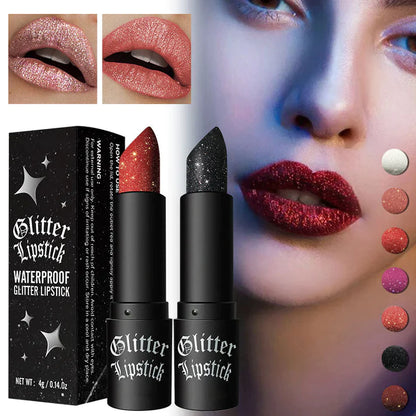 🔥Buy 2 Get 1 Free💄Matte Long Lasting Lipstick With Fine Glitter✨✨