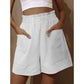 ✨Women's Summer High Waist Wide Leg Casual Shorts