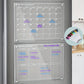 📆Magnetic Schedule Planner For Fridge【Permanently reusable】