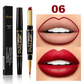 💄2-in-1 Waterproof Lipstick Lip Liner