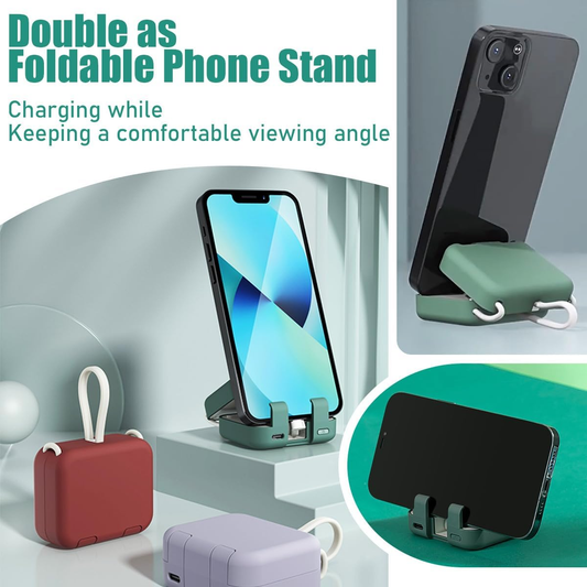 🧨Early New Year Sale🔥Portable Wireless Charging Treasure Mobile Phone Holder