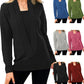 2023 NEW Women's Solid Color Pullover Cropped Knitted Jumpers