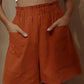 ✨Women's Summer High Waist Wide Leg Casual Shorts