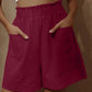 ✨Women's Summer High Waist Wide Leg Casual Shorts