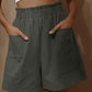 ✨Women's Summer High Waist Wide Leg Casual Shorts