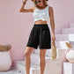 ✨Women's Summer High Waist Wide Leg Casual Shorts