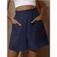 ✨Women's Summer High Waist Wide Leg Casual Shorts