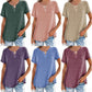 🔥Clearance Sale💖Fashion Solid Color Pocket Short Sleeve T-Shirt