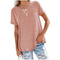 🔥Clearance Sale💖Fashion Solid Color Pocket Short Sleeve T-Shirt
