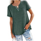 🔥Clearance Sale💖Fashion Solid Color Pocket Short Sleeve T-Shirt