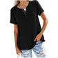 🔥Clearance Sale💖Fashion Solid Color Pocket Short Sleeve T-Shirt